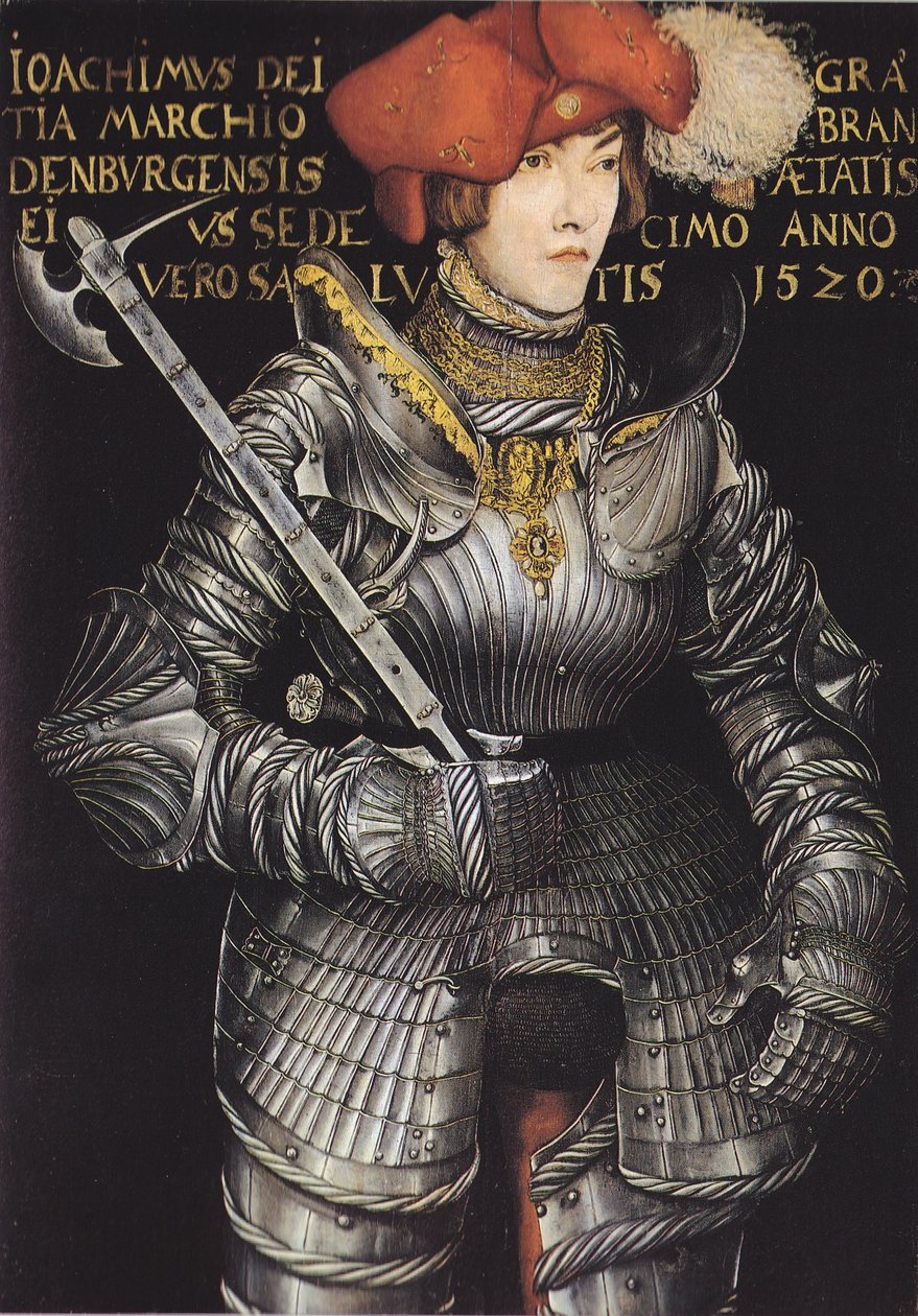 Portrét Joachima II. Braniborského jako kurfiřta od Lucas Cranach the Elder