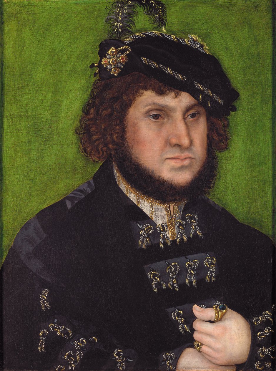 Portrét Jana Nezlomného od Lucas Cranach the Elder