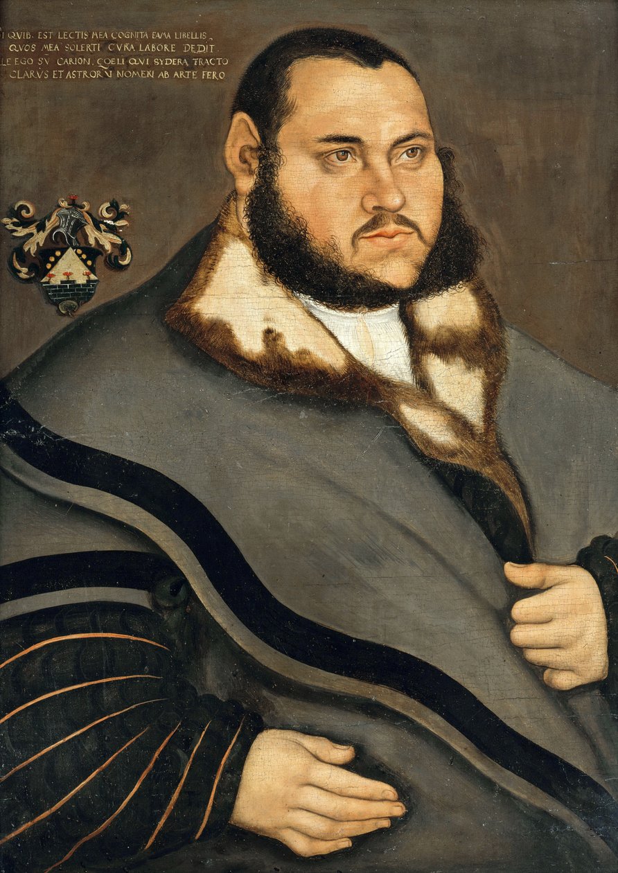 Portrét Johannesa Cariona od Lucas Cranach the Elder