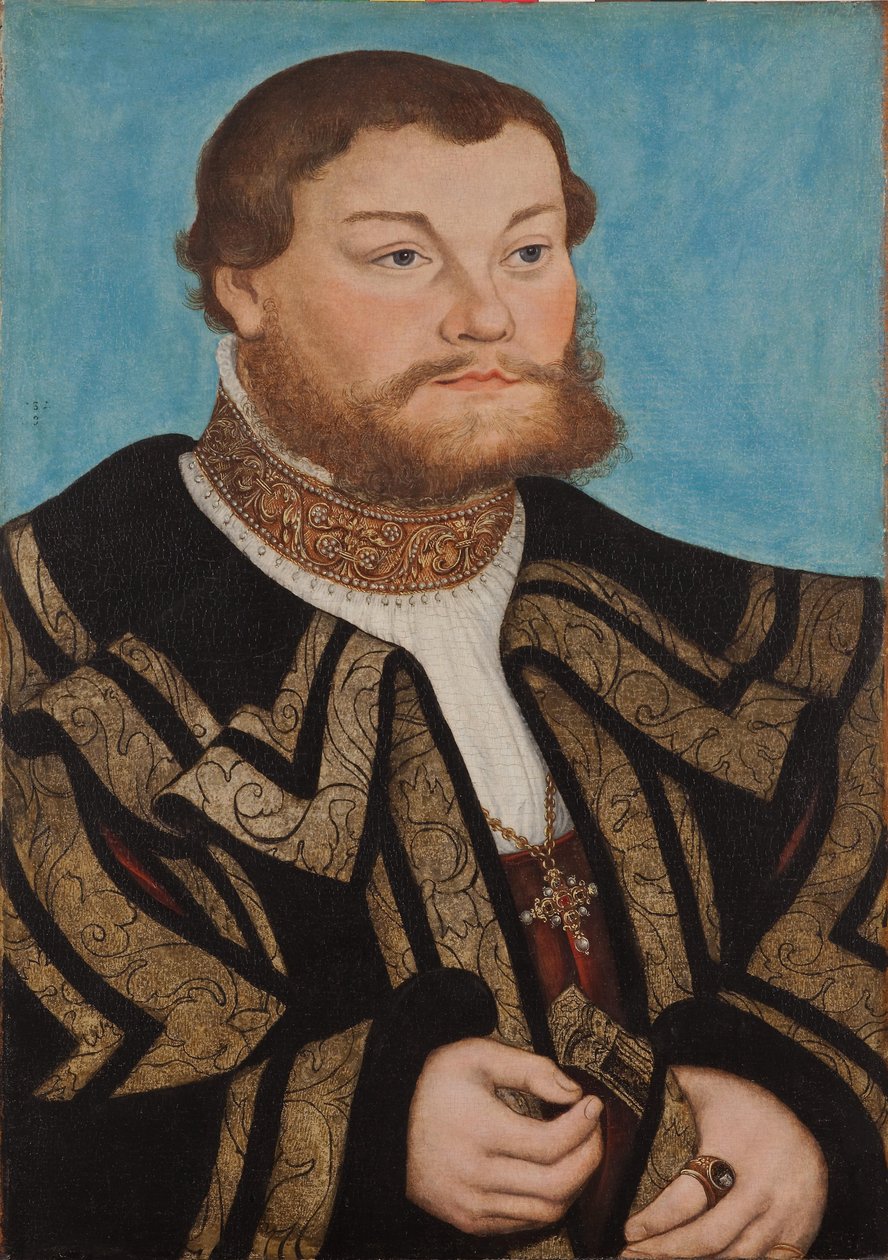 Portrét prince Johanna od Lucas Cranach the Elder