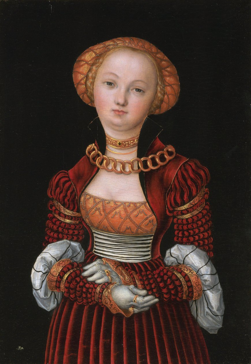 Portrét ženy od Lucas Cranach the Elder