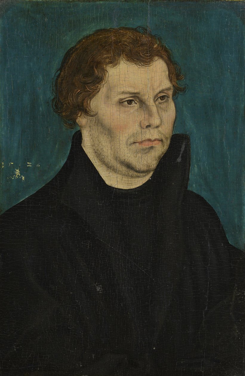 Portréty Martina Luthera a Kateřiny von Bora od Lucas Cranach the Elder