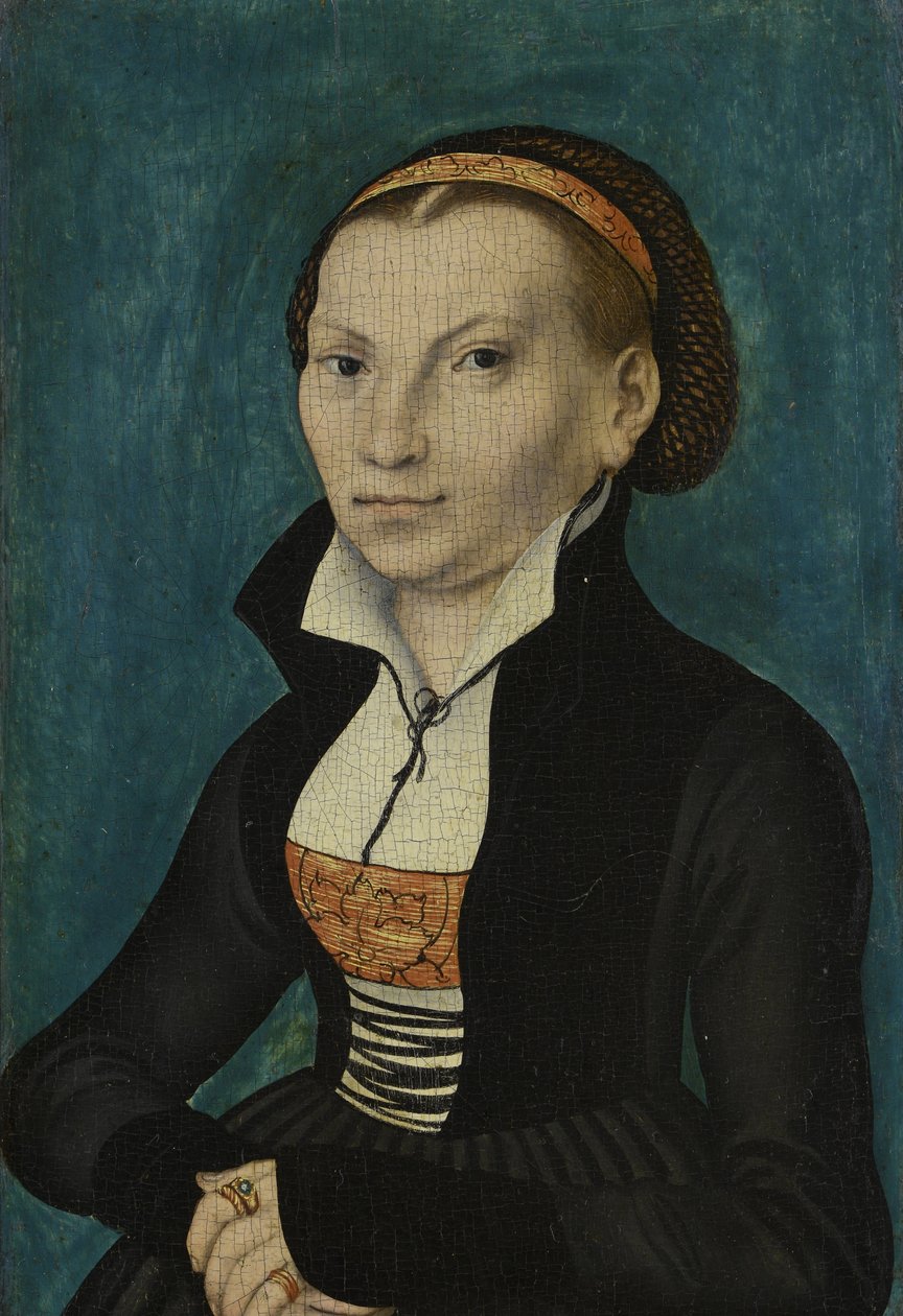 Portréty Martina Luthera a Kateřiny von Bora od Lucas Cranach the Elder