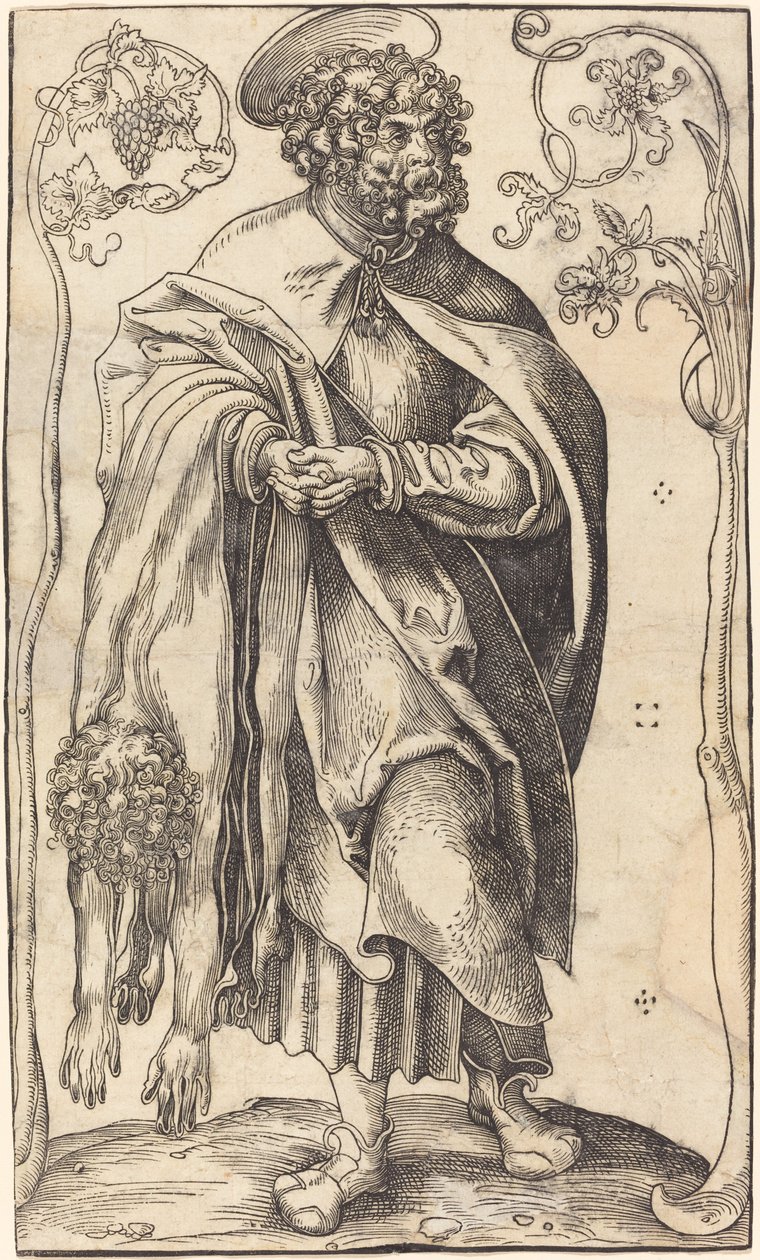 Svatý Bartoloměj od Lucas Cranach the Elder