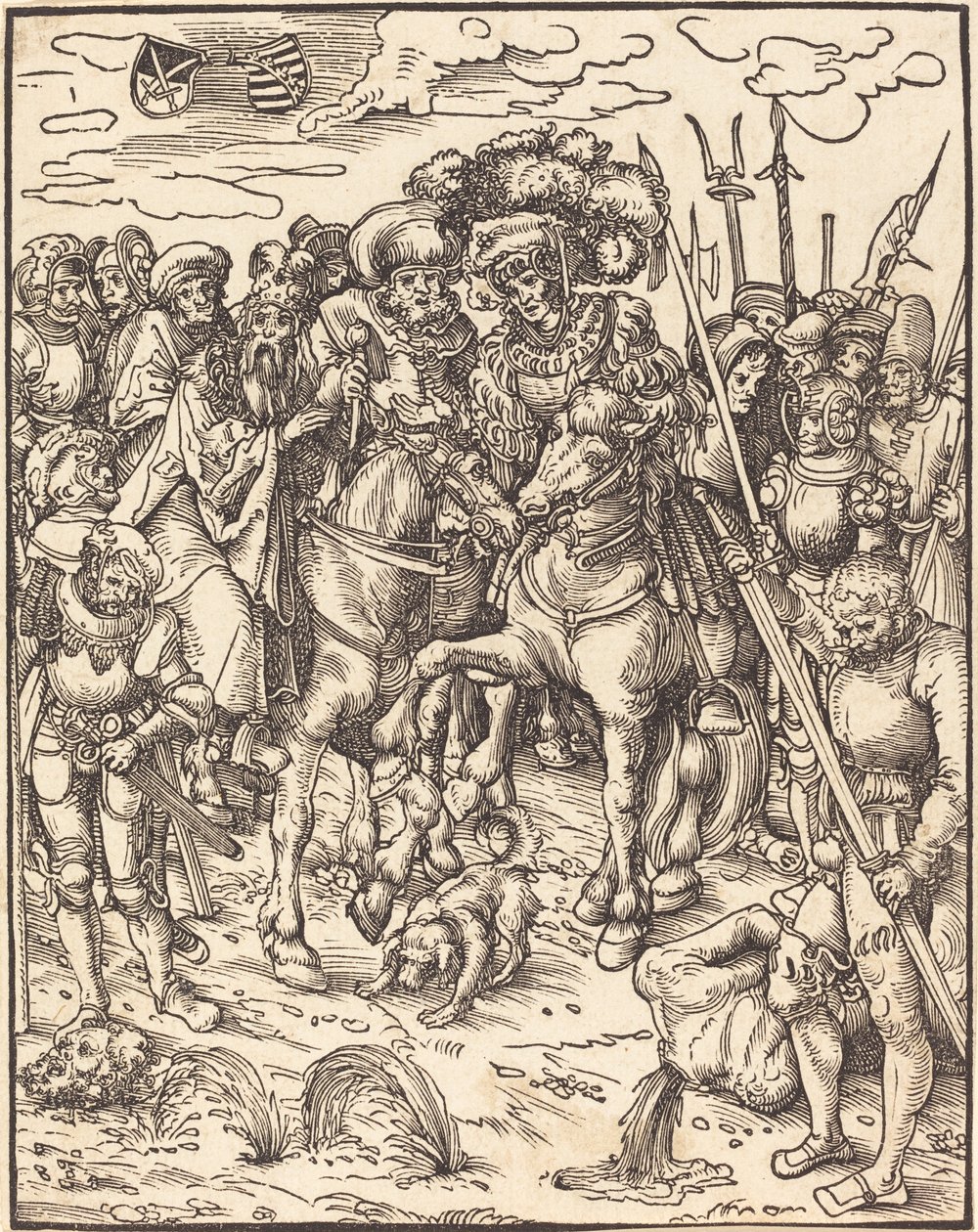 Svatý Matěj od Lucas Cranach the Elder