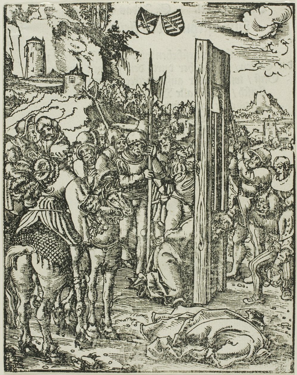 Svatý Matěj, z knihy Umučení apoštolů od Lucas Cranach the Elder