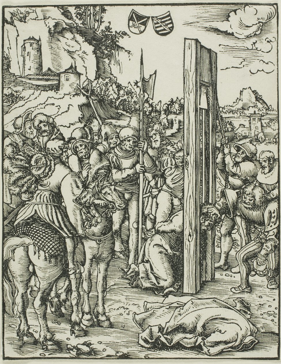 Svatý Matěj, z knihy Umučení apoštolů od Lucas Cranach the Elder