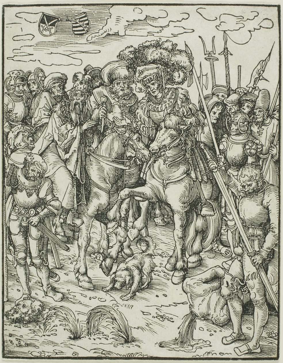 Svatý Pavel, z knihy Umučení apoštolů od Lucas Cranach the Elder