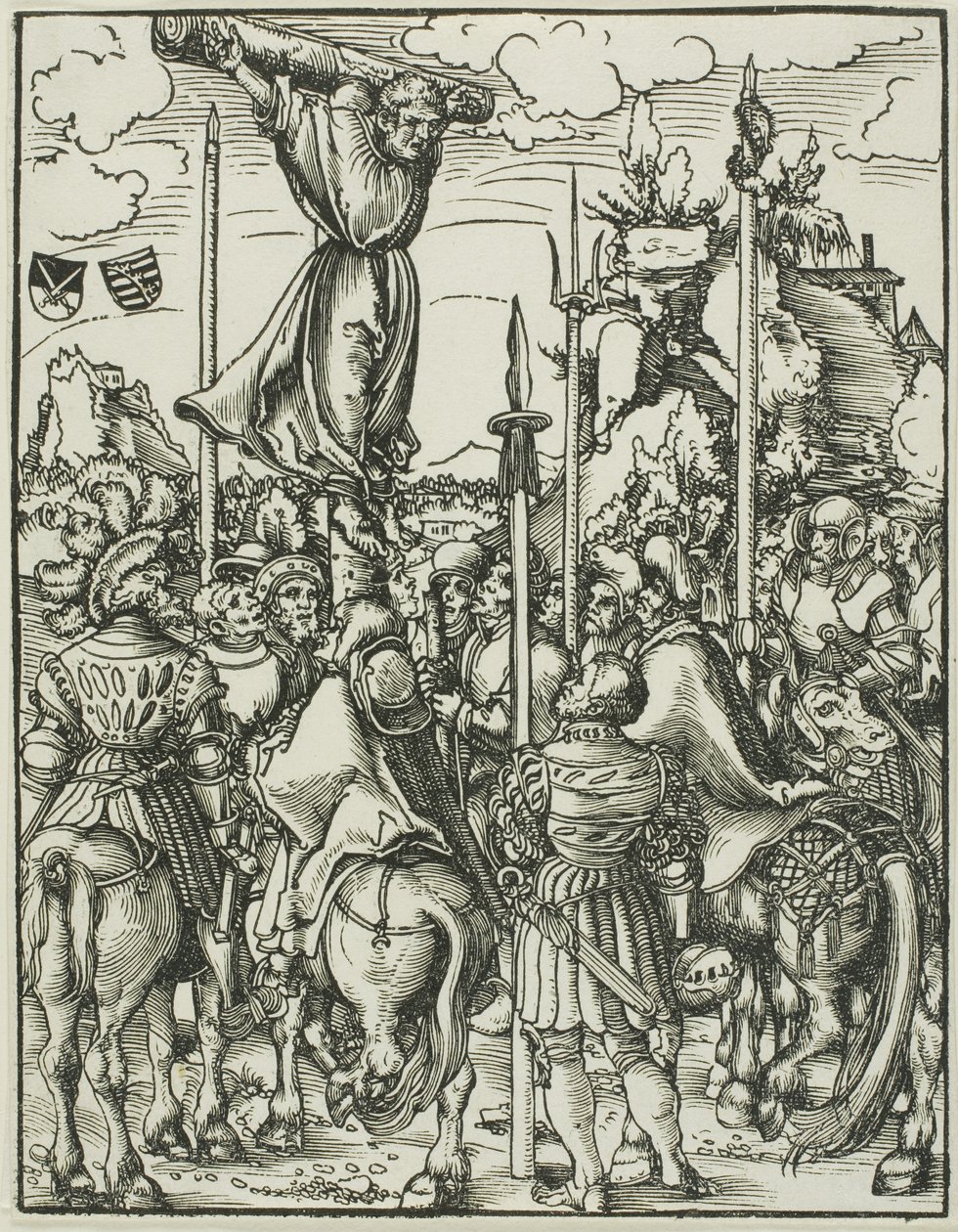 Svatý Filip, z knihy Umučení apoštolů od Lucas Cranach the Elder