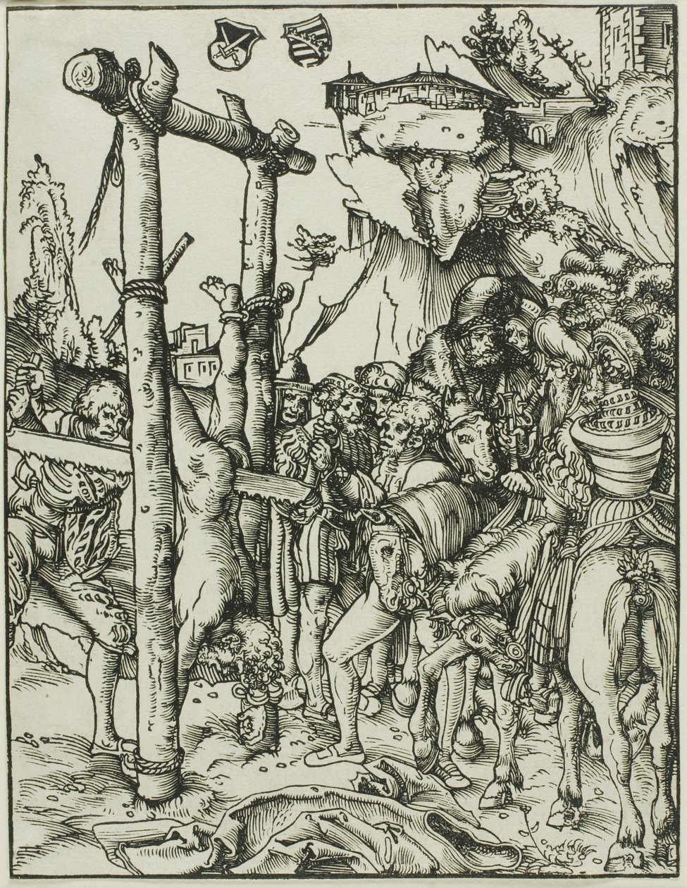 Svatý Šimon, z knihy Umučení apoštolů od Lucas Cranach the Elder