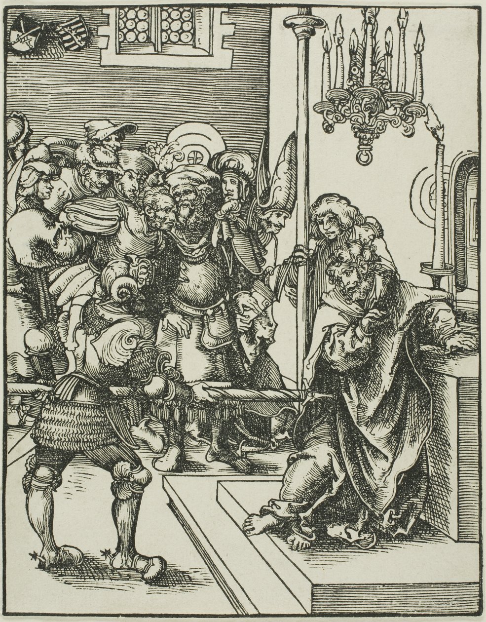 Svatý Tomáš, z knihy Umučení apoštolů od Lucas Cranach the Elder