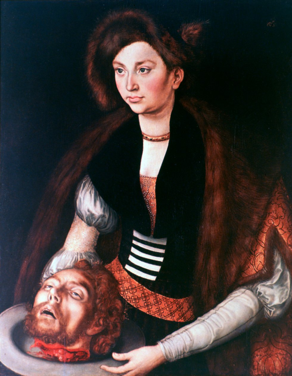 Salome, c1504-1553 od Lucas Cranach the Elder