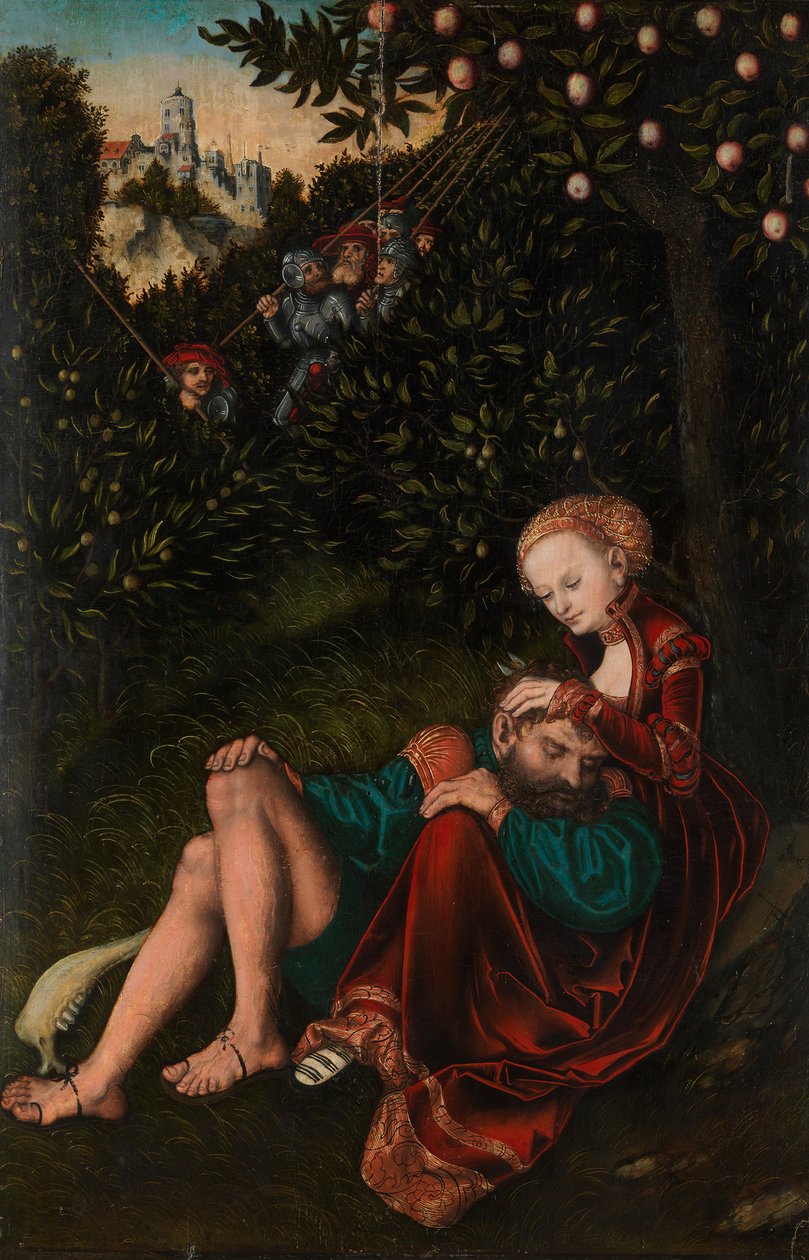 Samson a Dalila, ca. 1528-30. od Lucas Cranach the Elder