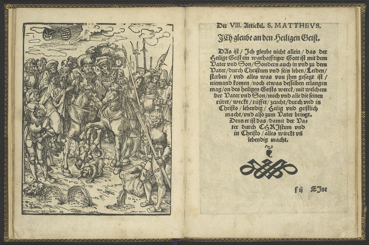 Apoštolské vyznání víry (Symbol svatých apoštolů) od Lucas Cranach the Elder