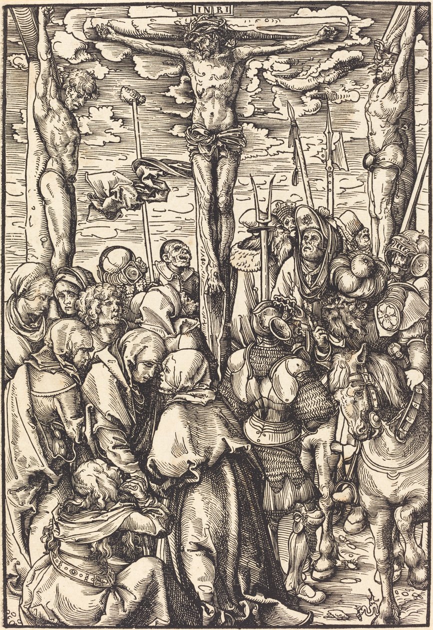 Ukřižování od Lucas Cranach the Elder