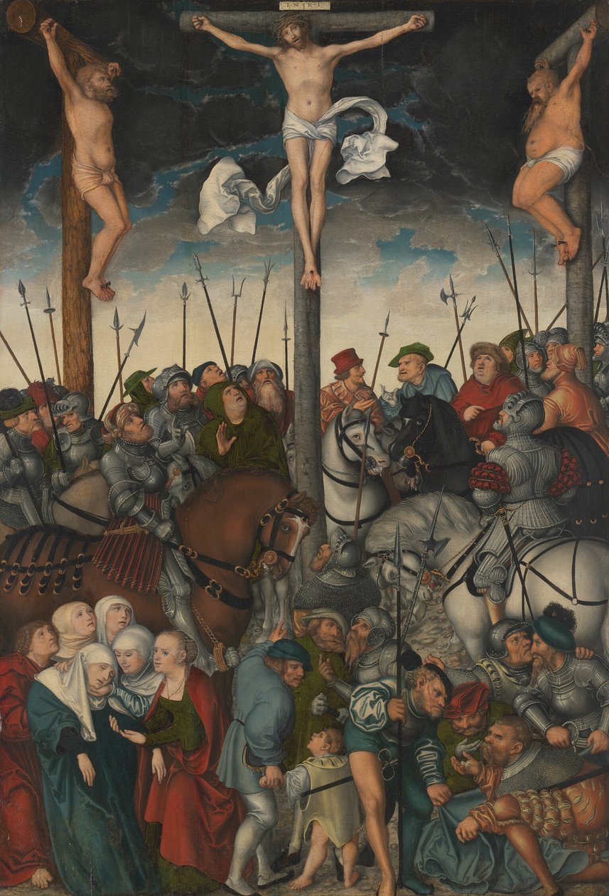Ukřižování od Lucas Cranach the Elder