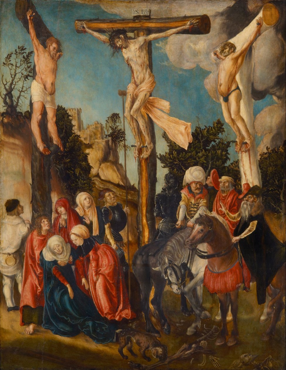Ukřižování, 1501 od Lucas Cranach the Elder