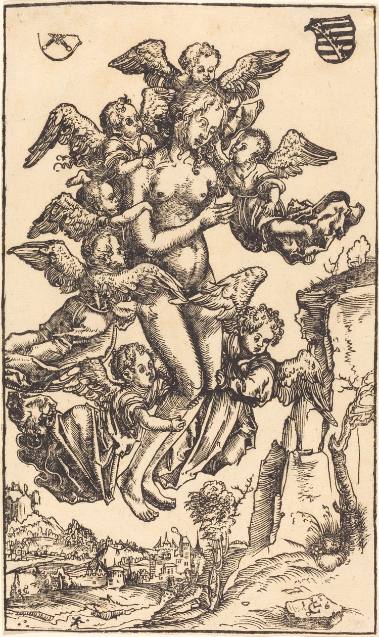 Extáze svaté Máří Magdaleny od Lucas Cranach the Elder