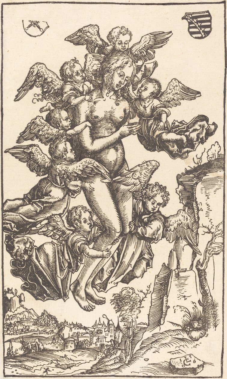 Extáze svaté Máří Magdaleny od Lucas Cranach the Elder
