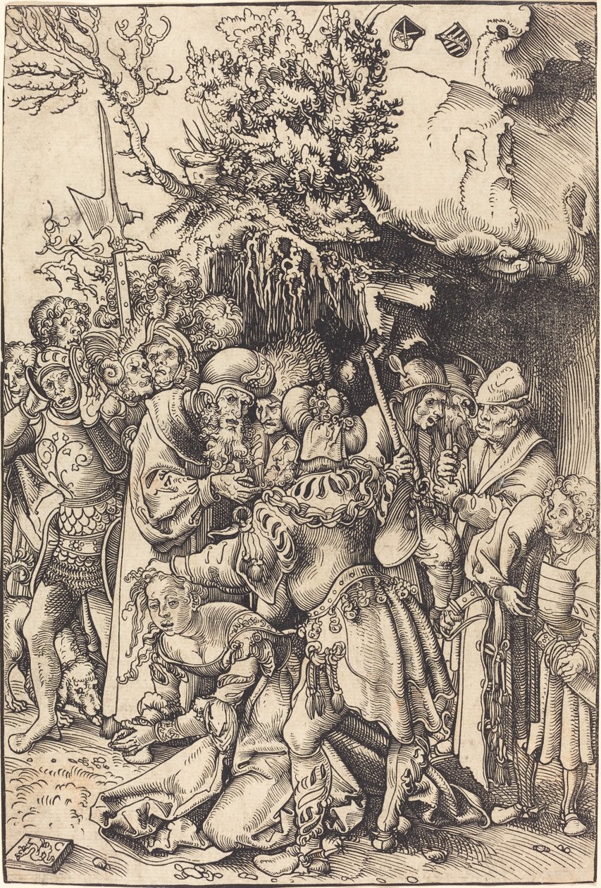 Umučení svaté Barbory od Lucas Cranach the Elder