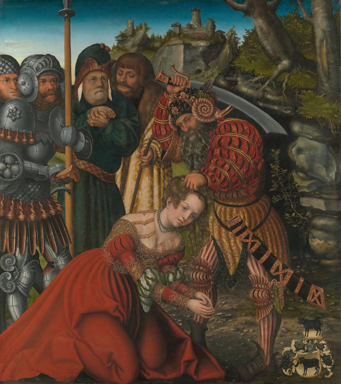 Umučení svaté Barbory, ca. 1510. od Lucas Cranach the Elder