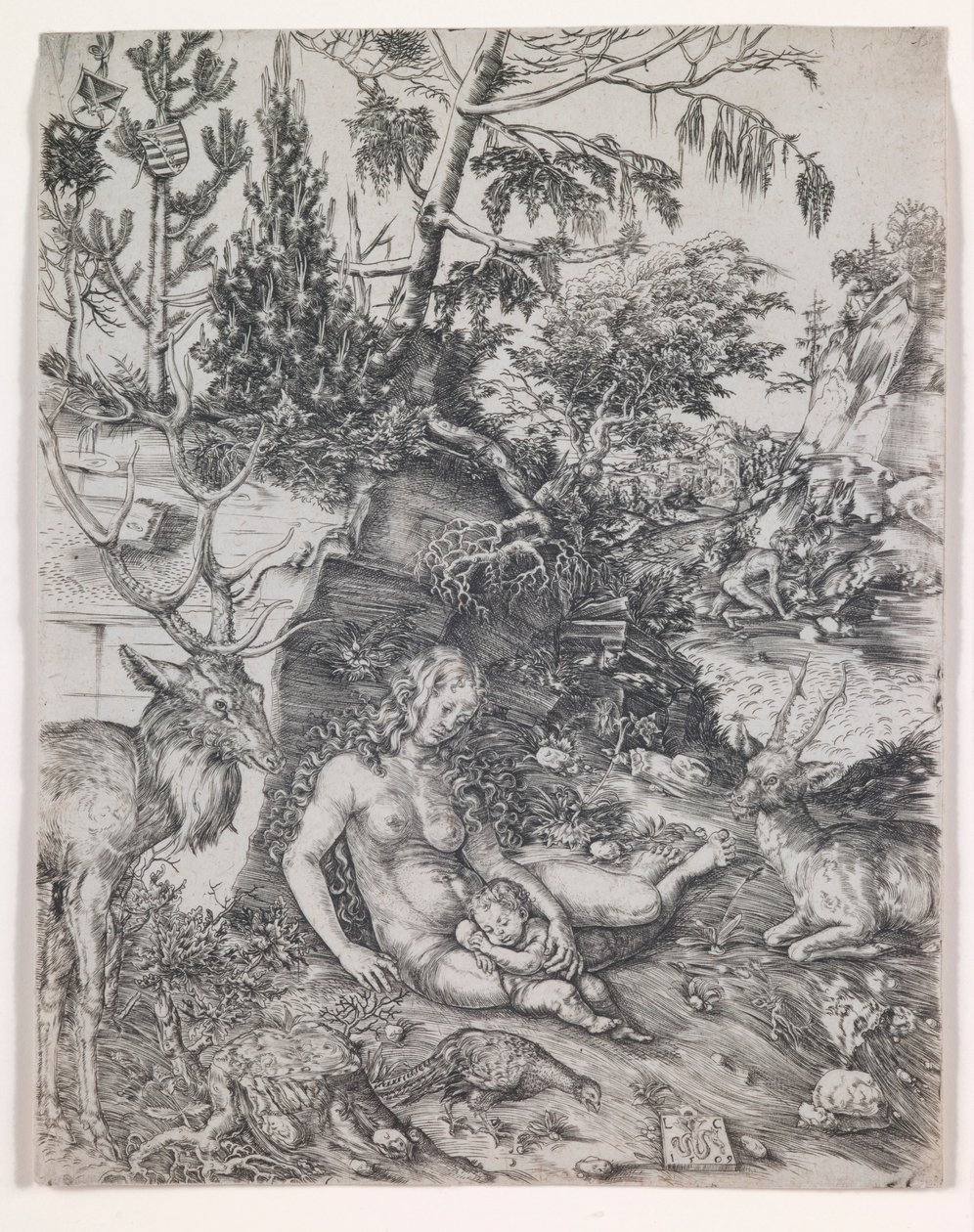 Pokání svatého Jana Zlatoústého od Lucas Cranach the Elder