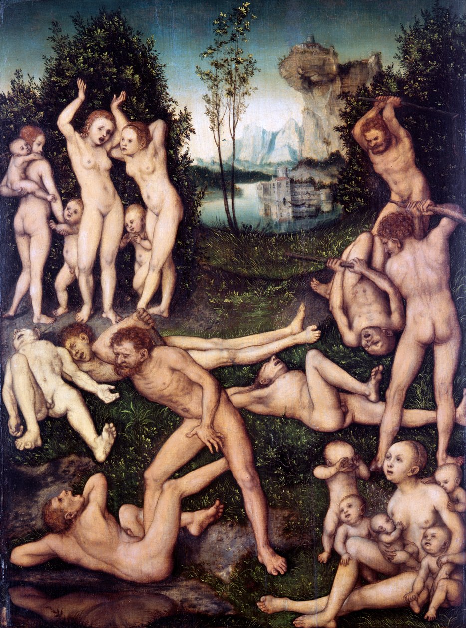 Stříbrný věk, 1527 od Lucas Cranach the Elder