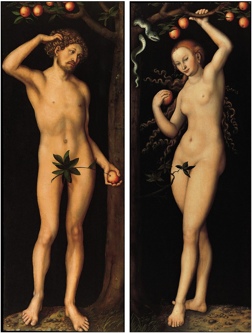 Ukrajinština:  Adam a Eva Adam a Eva od Lucas Cranach the Elder