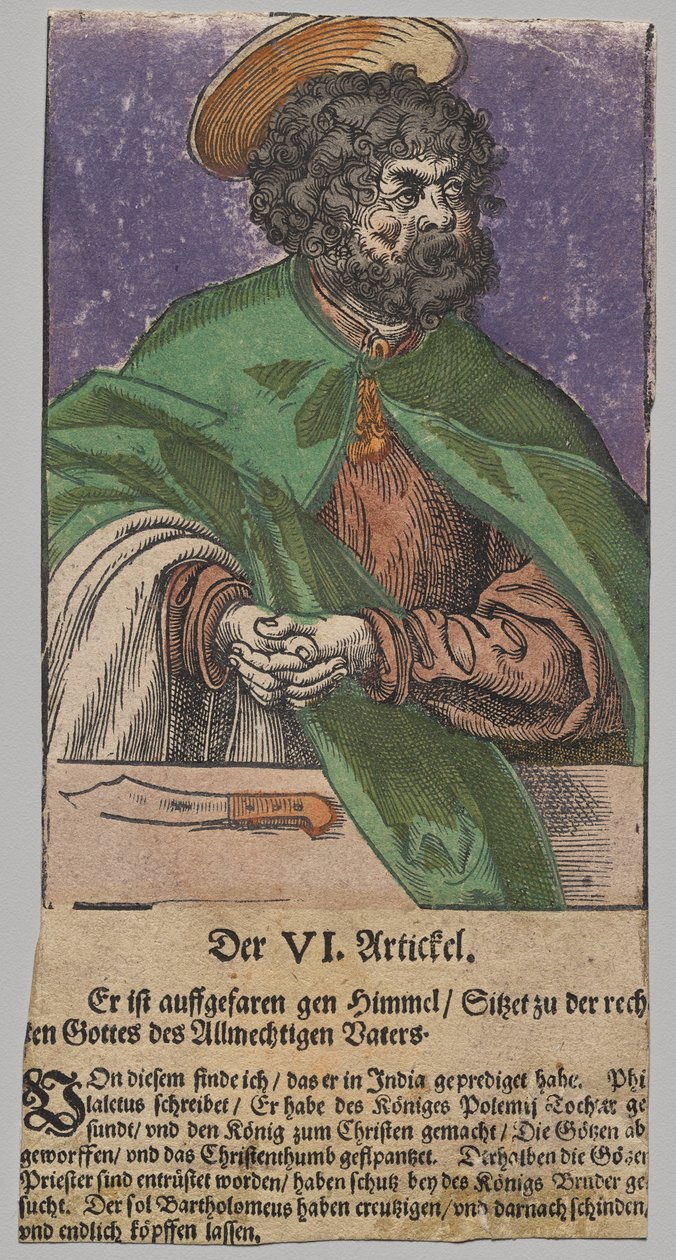 Bartoloměje od Krista, apoštolů a svatého Pavla od Lucas Cranach the Elder, After