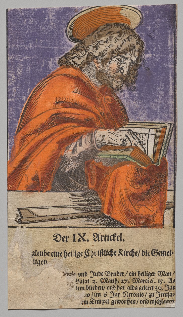 Jakuba Menšího od Krista, apoštolů a svatého Pavla od Lucas Cranach the Elder, After