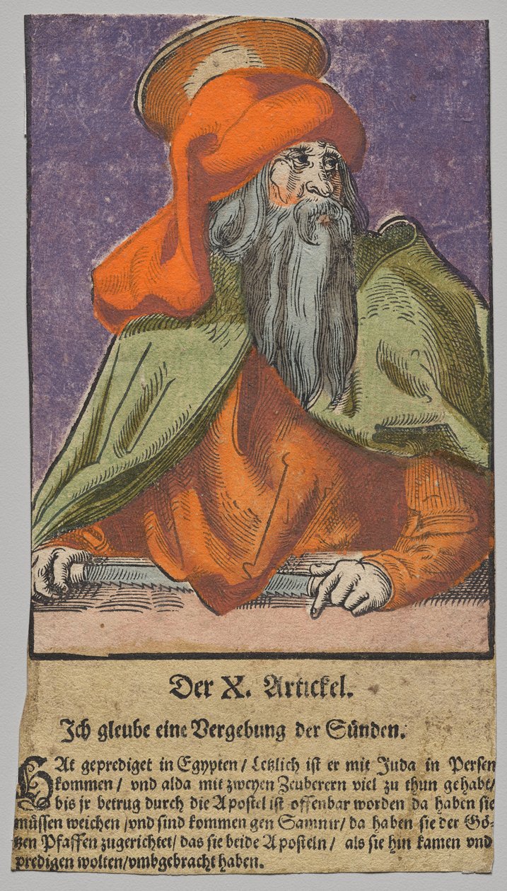 Šimona od Krista, apoštolů a svatého Pavla od Lucas Cranach the Elder, After