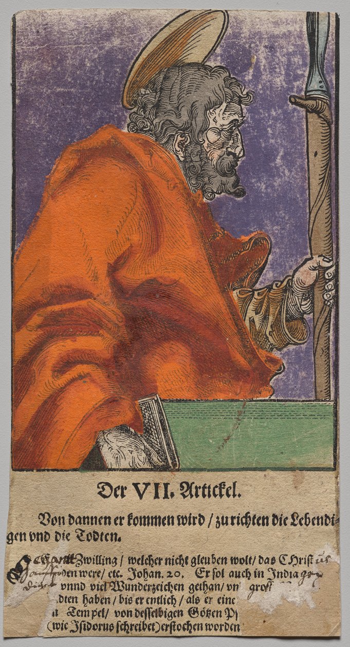 Tomáš od Krista, apoštolů a svatého Pavla od Lucas Cranach the Elder, After