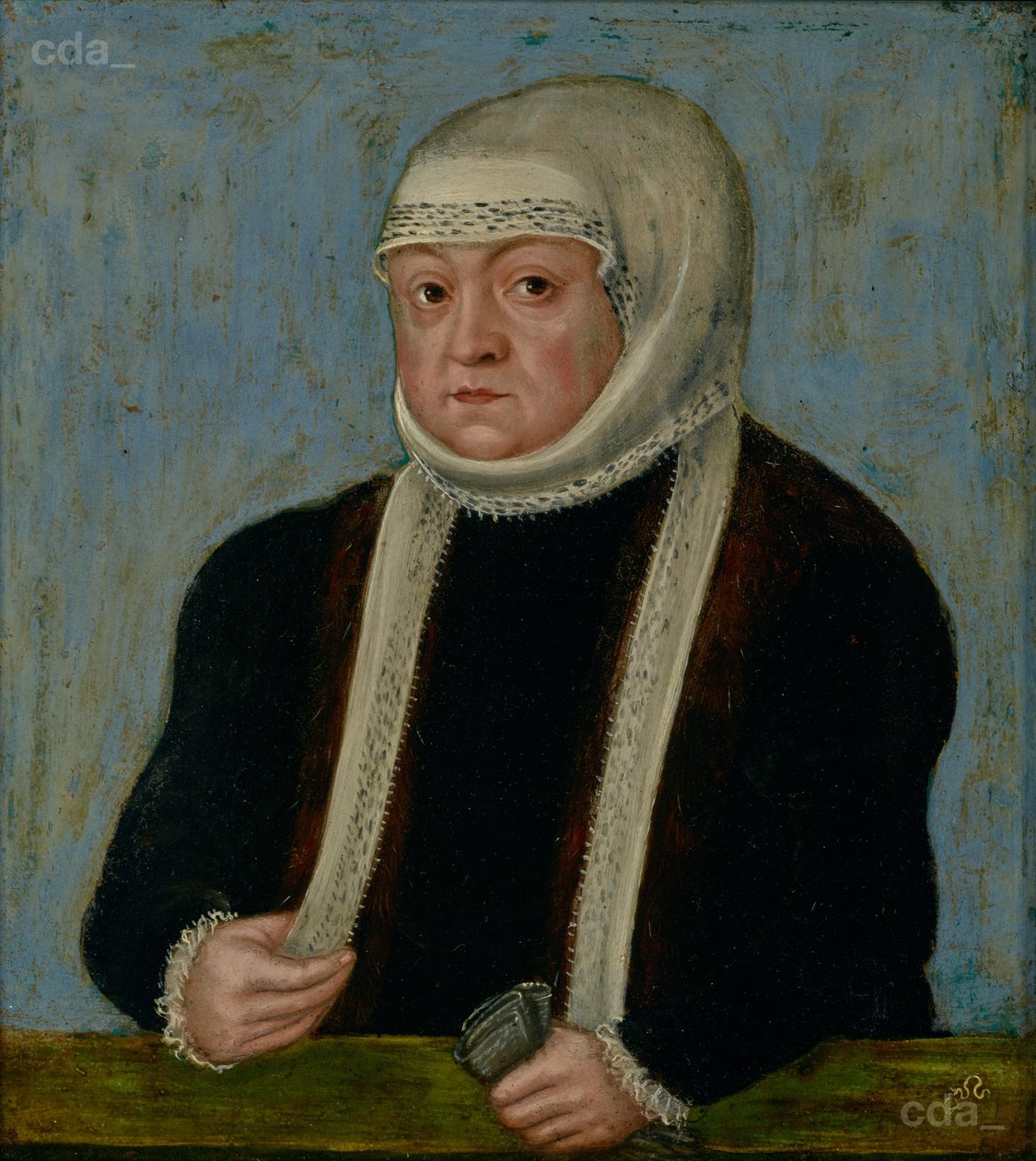 Bona Sforza od Lucas Cranach the Younger
