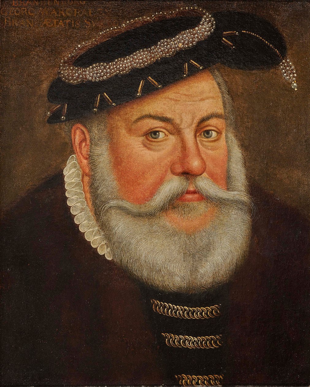 Jiří Pobožný, markrabě Braniborsko-Ansbach 1484-1543. od Lucas Cranach the Younger