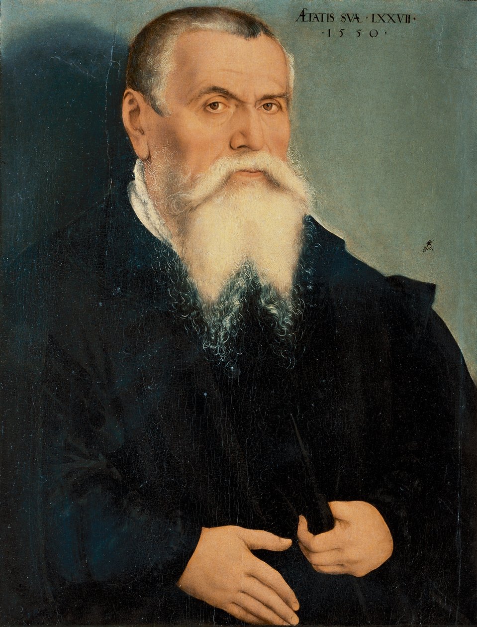 Italština:  Ritratto di Lucas Cranach il Vecchio Portrét Lucase Cranacha staršího od Lucas Cranach the Younger