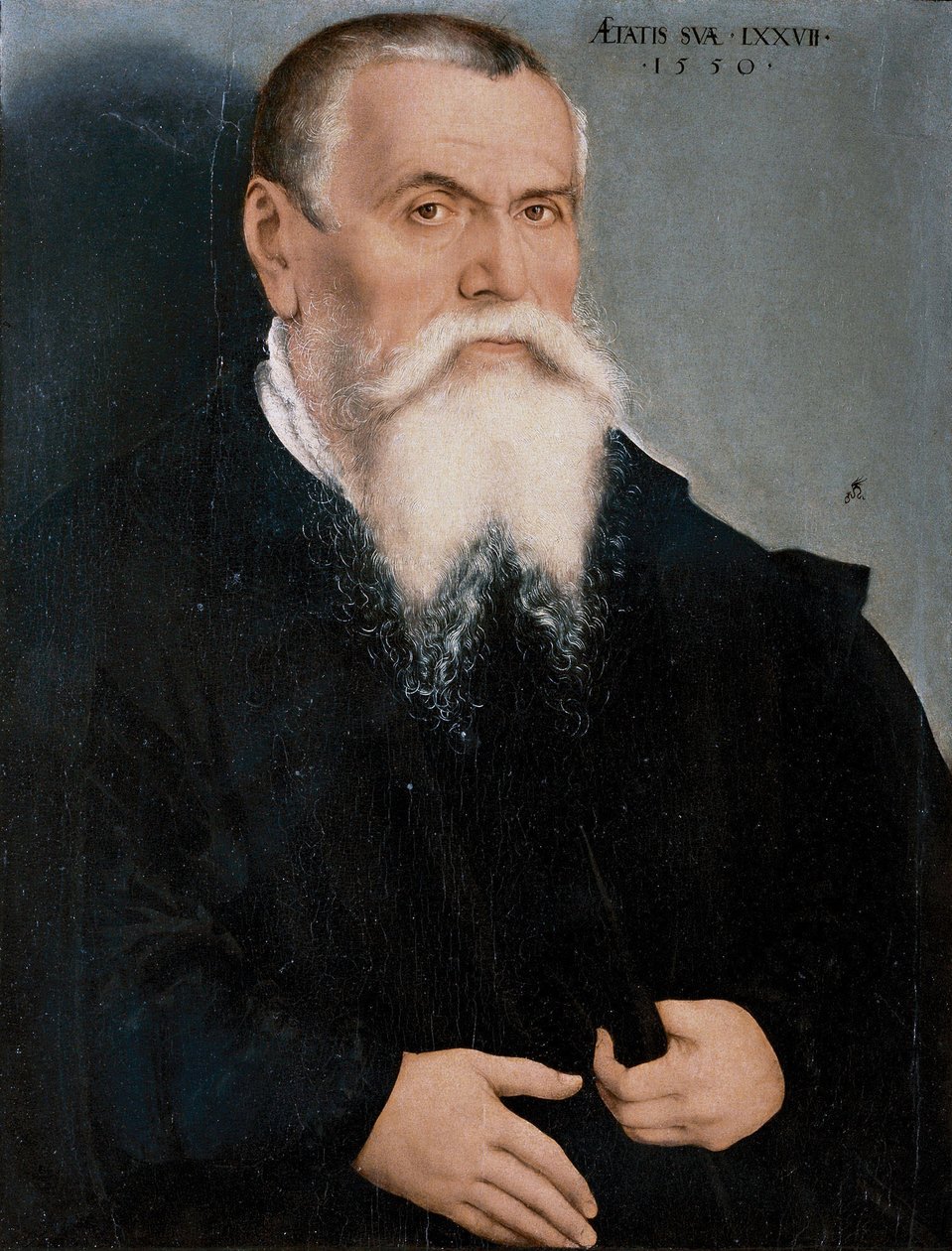 Italština:  Ritratto di Lucas Cranach il Vecchio Portrét Lucase Cranacha staršího od Lucas Cranach the Younger