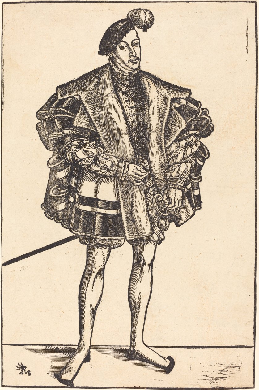 John William, vévoda Saxe-Coburg od Lucas Cranach the Younger