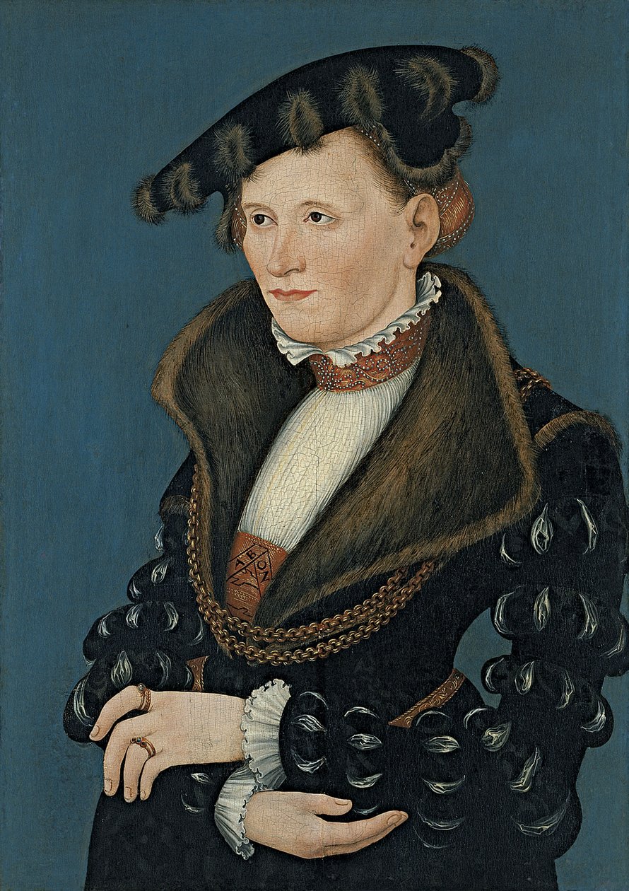 Portrét ženy, 1539 od Lucas Cranach the Younger
