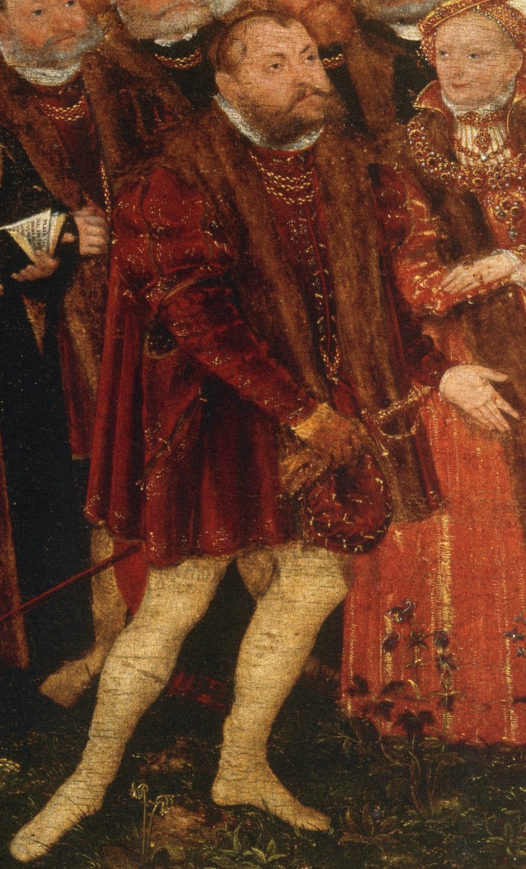 Kristův křest
















 detail od Lucas Cranach the Younger