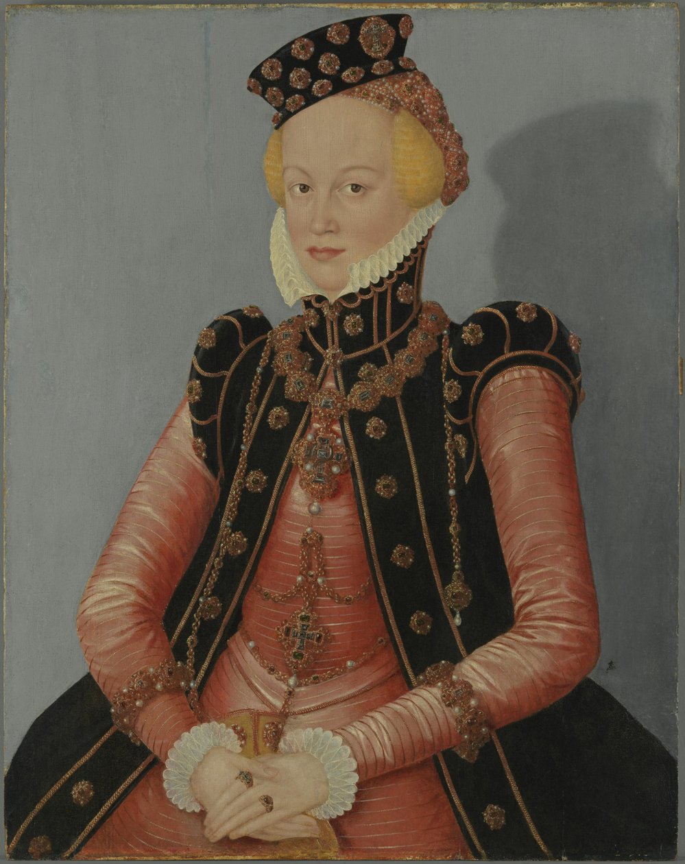 portrét saxonské princezny od Lucas Cranach the Younger