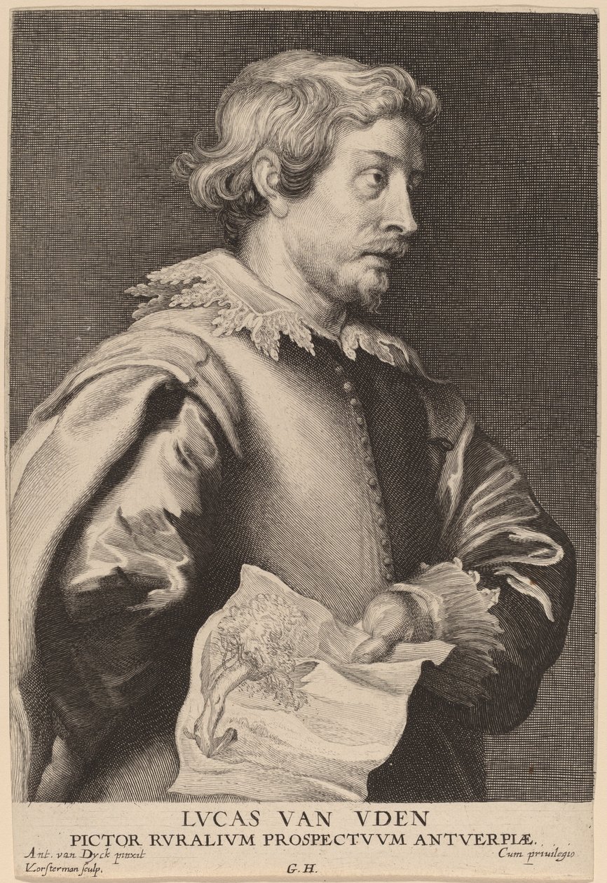 Lucas van Uden od Lucas Emil Vorsterman after Sir Anthony van Dyck