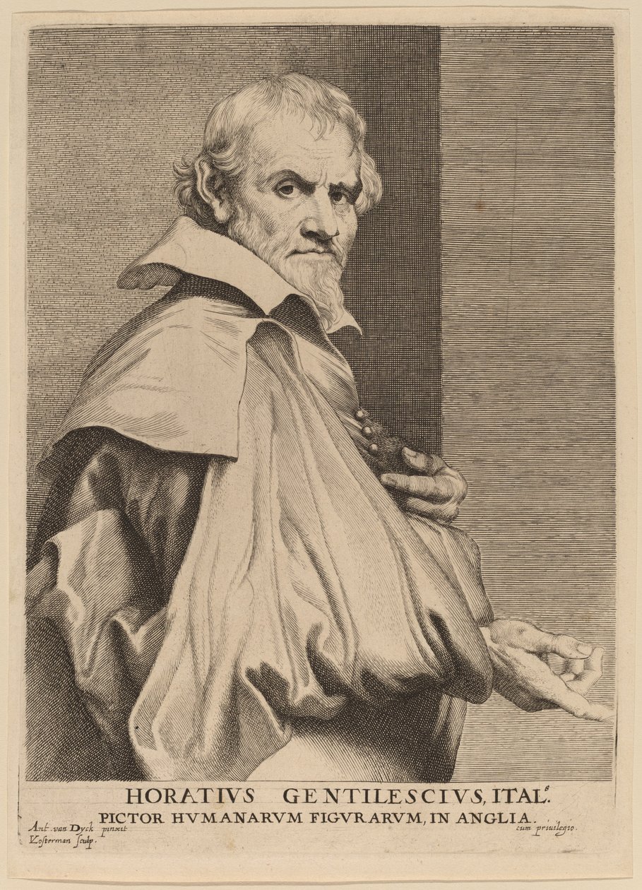 Orazio Gentileschi od Lucas Emil Vorsterman after Sir Anthony van Dyck