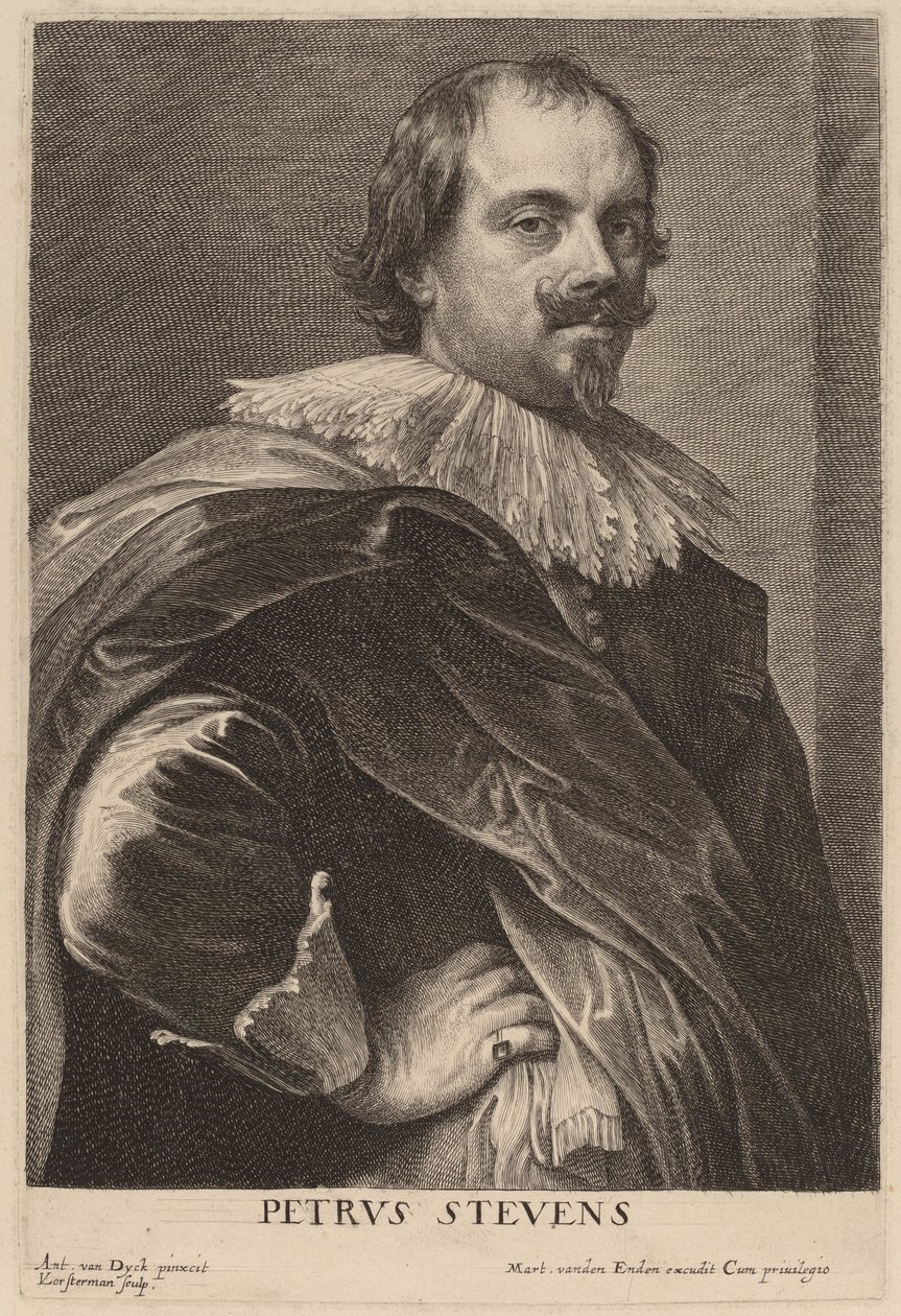 Petrus Stevens od Lucas Emil Vorsterman after Sir Anthony van Dyck