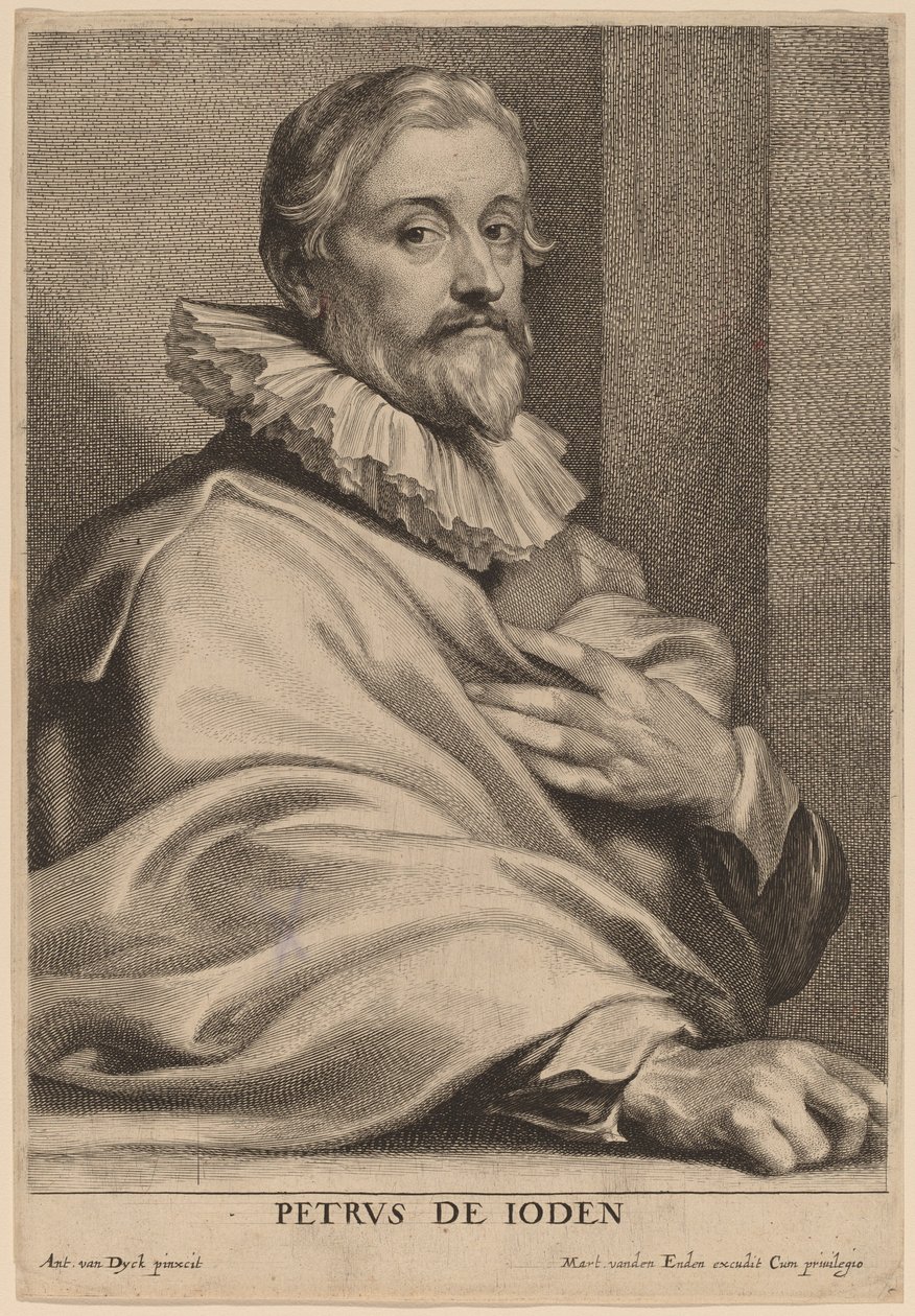 Pieter de Jode starší od Lucas Emil Vorsterman after Sir Anthony van Dyck