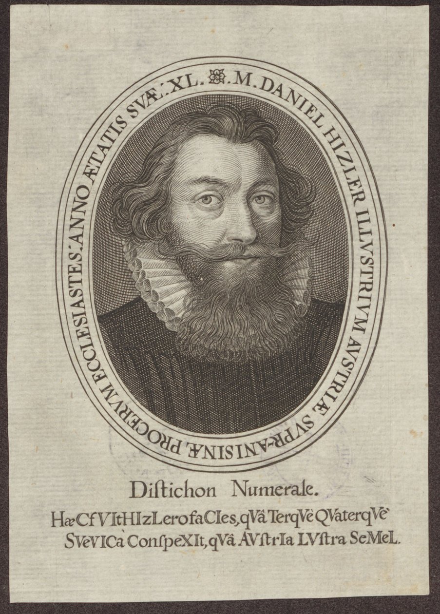 Daniel Hitzler 1576-1635 od Lucas Kilian