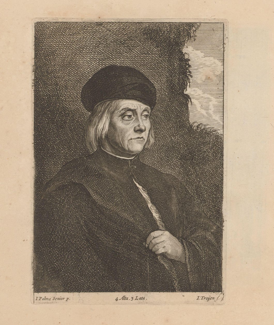 Portrét Francesca Maria I della Rovere od Lucas Vorsterman (II)