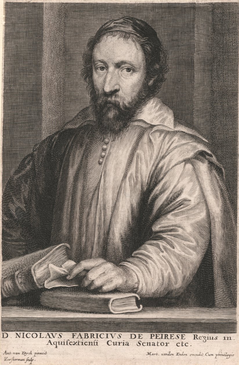 D. Nicolaus Fabricius de Peirese od Lucas Vorsterman