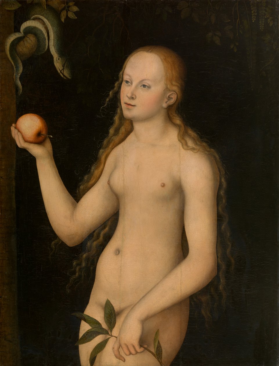 Eva od Lucas the Elder Cranach