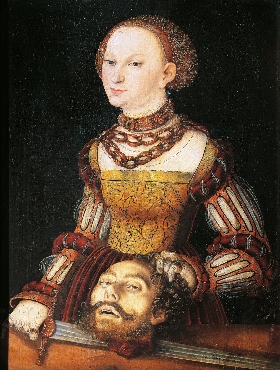 Judith s hlavou Holoferna od Lucas the Elder Cranach