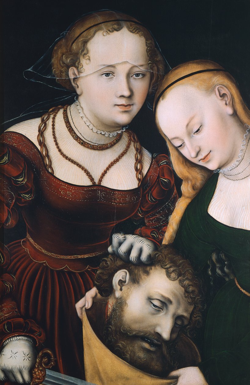 Judith s hlavou Holoferna od Lucase Cranacha staršího (1472-1553) od Lucas the Elder Cranach
